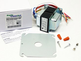 50VA Transformer Primary 120V 208V 240V Volt 24V, 12V, 2.5V Secondary HVAC Furnace Multi Tap