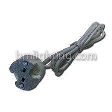 G4,G5.3,G6.35 BASE LAMP HOLDER W/MICA FRONT AND 16