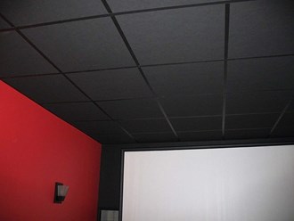 Armstrong Black Acoustical Ceiling Tile 24