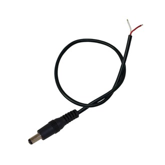 JESCO LIGHTING DL-PS-PT-M ACCESSORY - 12IN. LED FEMALE 2-WIRE OUTPUT POWER CONNECTOR, BLACK FINISH