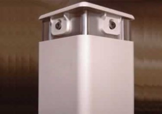 Koffler Alexis Blue Corner Guard with Aluminum Retainer 2