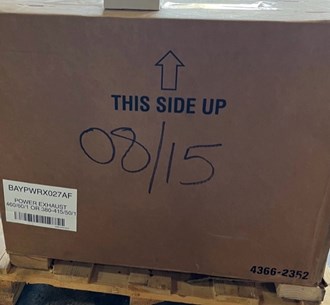 Power Exhaust BAYPWRX027AF ( 460/60/1 OR 380-415/50/1 )