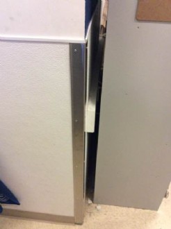 Gameco - CG-2 - 1.5in. x 48in. x 1.5in. - Stainless Steel - Corner Guard