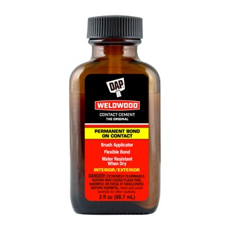 DAP CONTACT CEMENT THE ORIGINAL - 3OZ BOTTLE