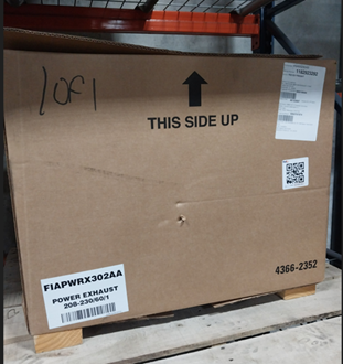 Power Exhaust 208-230/60/1