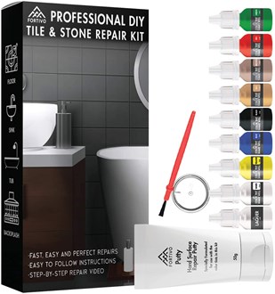 FORTIVO PROFESSIONAL DIY TILE & STONE REPAIR KIT
