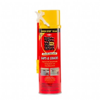 Insulating Foam Sealant - For Window & Door - Quick Stop Straw -