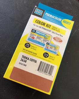 COLOR KIT FOR GROUT BASE TERRA COTTA