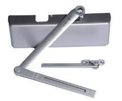 LCN 4040XP-REG Heavy Duty Silver Manual Hydraulic Door Closer Finish AL-Aluminum Painted 689