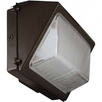 8OW - LED - WALL PACK - 5000K - 120/277 OUTDOOR -9,000 LUMENS - ALUMINUM HOUSING - BROWN - PRISMATIC LENS -  - PART # LEDWP80W-5K.