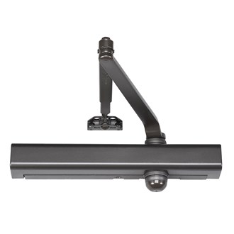 8301 690 NORTON DOOR CONTROLS DOOR CLOSERTri-Packed Door Closer, Adjustable Size 1-6, Dark Bronze Painted