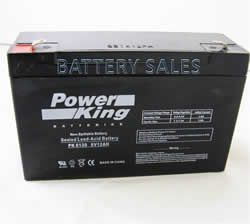 Emergency Battery 6V 12AH Rechargeable