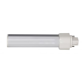 SATCO S8533 9W LED PL 2-Pin 4000K 1000 Lumens G24d base 120-277V 120 Deg. Beam Angle Horizontal Type B Ballast Bypass Non-Dimmable