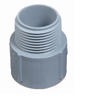  2 1/2 IN. PVC MALE TERMINAL ADAPTER