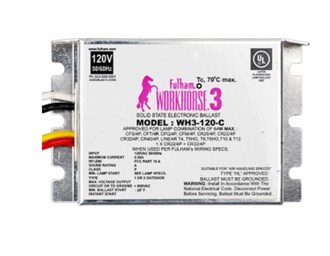 (2) Lamp 15-33W 120V Instant Start Ballast