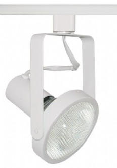 TRACK HEAD - J TYPE - E26 SOCKET - PAR38 OPEN BACK GIMBAL - WHITE