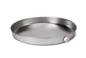 22 in. Aluminum Water Heater Drain Pan