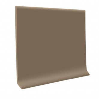 Rubber Fawn 4in. X 1/8in. X 48in. Wall Cove Base