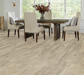 CORELUXE 5mm w/pad Runway Oak Waterproof Rigid Vinyl Plank Flooring 7 in. Wide x 48 in. Long
