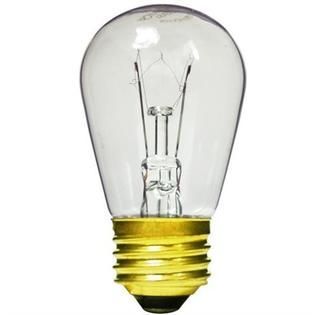 Incandescent Lamp - 11W - S-14 Bulb - E26 Base - 120V - 82 Lumens - clear -