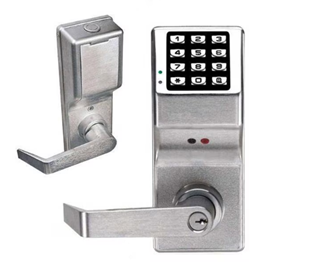 AlarmLock: Trilogy DL4100 26D Digital Lock with Audit Trail & Privacy Feature - Satin Chrome